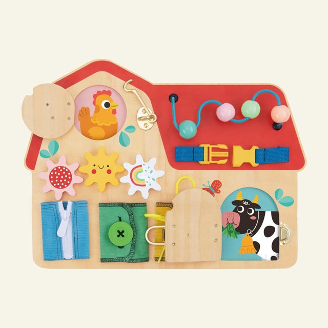 Houten Busy Board – Boerderij sluitingen – foto 2