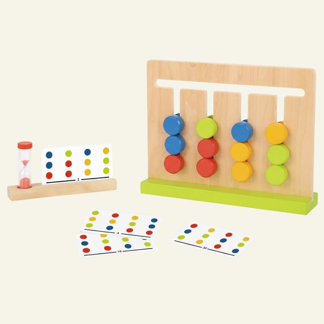 Houten kleuren-schijven puzzel: 30 vrolijke opdrachten vol concentratie
