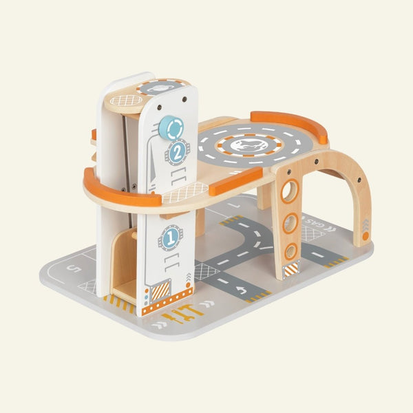 Houten ruimte station - Kleine Bloesem