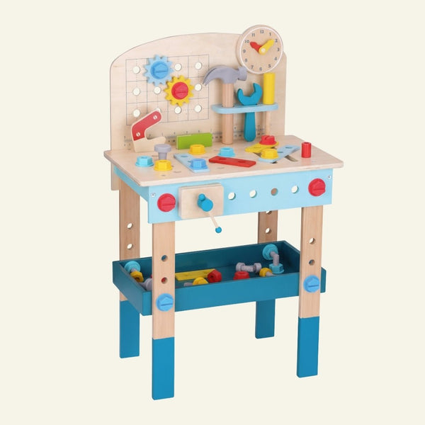 Houten werkbank: zelf timmeren, leren en groeien - Kleine Bloesem